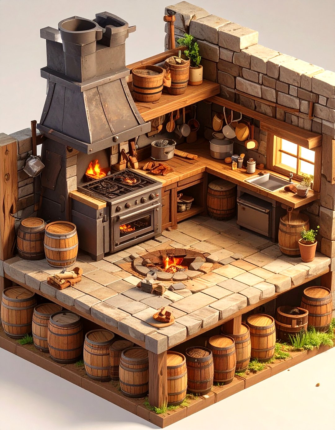 30 Creative Minecraft Kitchen Ideas for Your Next Build - We Love Home Blog