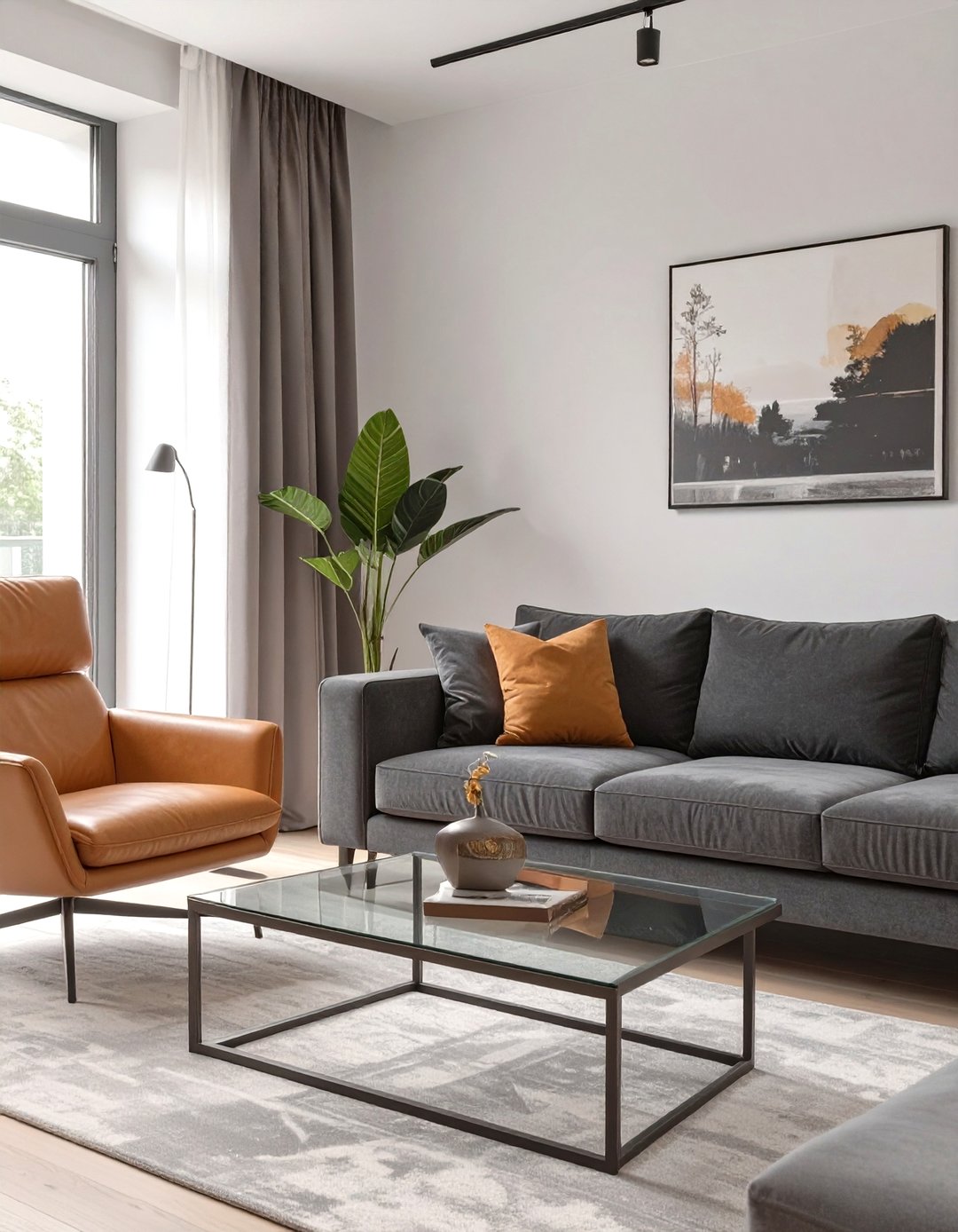 30 Dark Grey Couch Living Room Ideas for Modern Style - We Love Home Blog