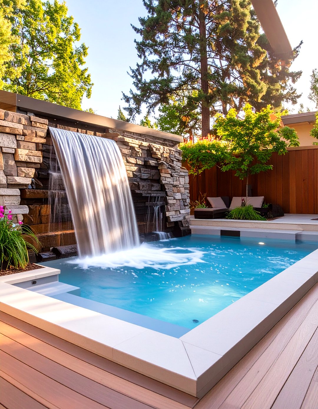 30 Backyard Swim Spa Deck Ideas for Ultimate Luxury - We Love Home Blog