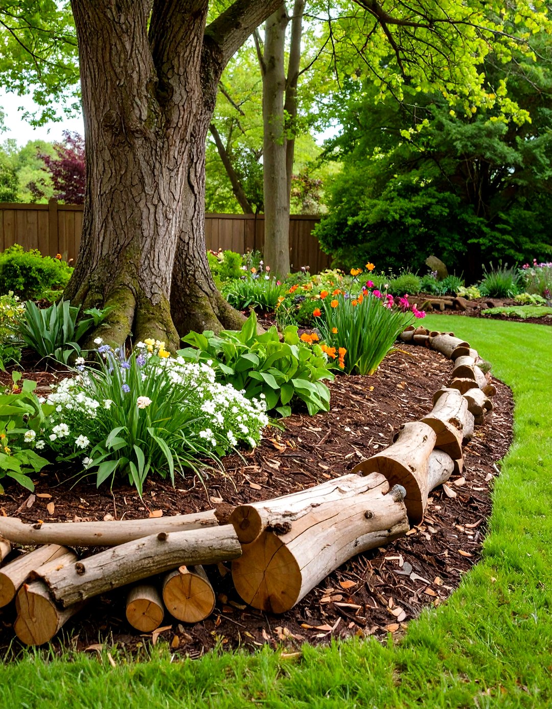 Wattle Roots 30 Landscaping Ideas Around Tree Roots That Work - We Love Home Blog