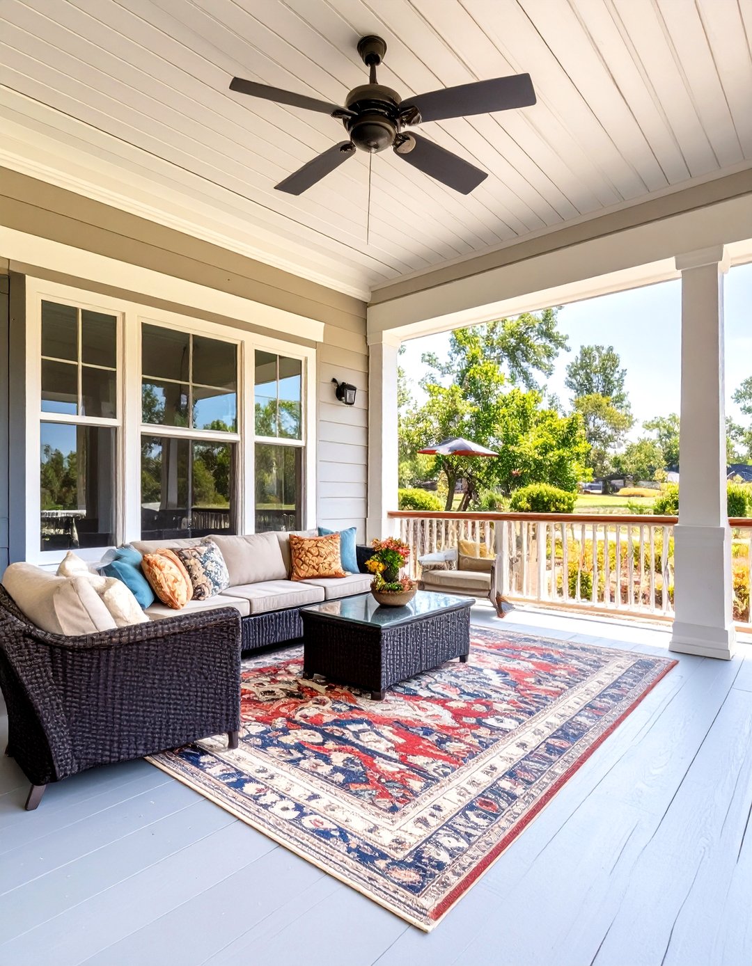 30 Front Porch Ideas for Ranch Style Homes: Before & After - We Love ...