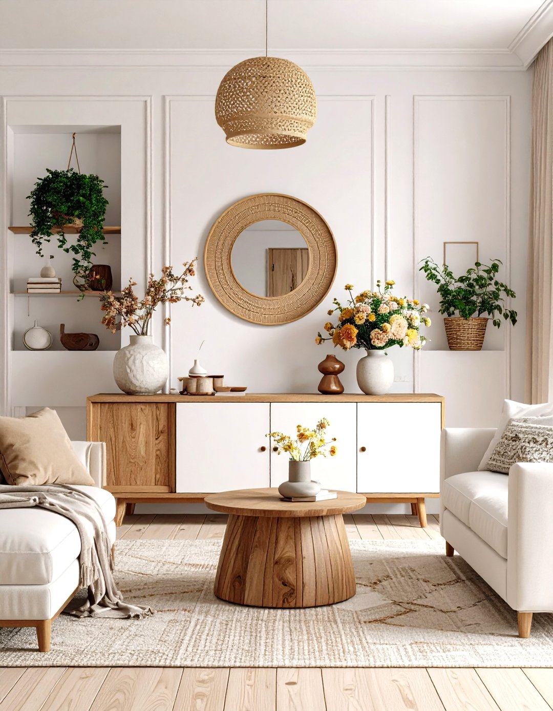 30 Functional Living Room Cabinet Ideas for Extra Storage - We Love ...