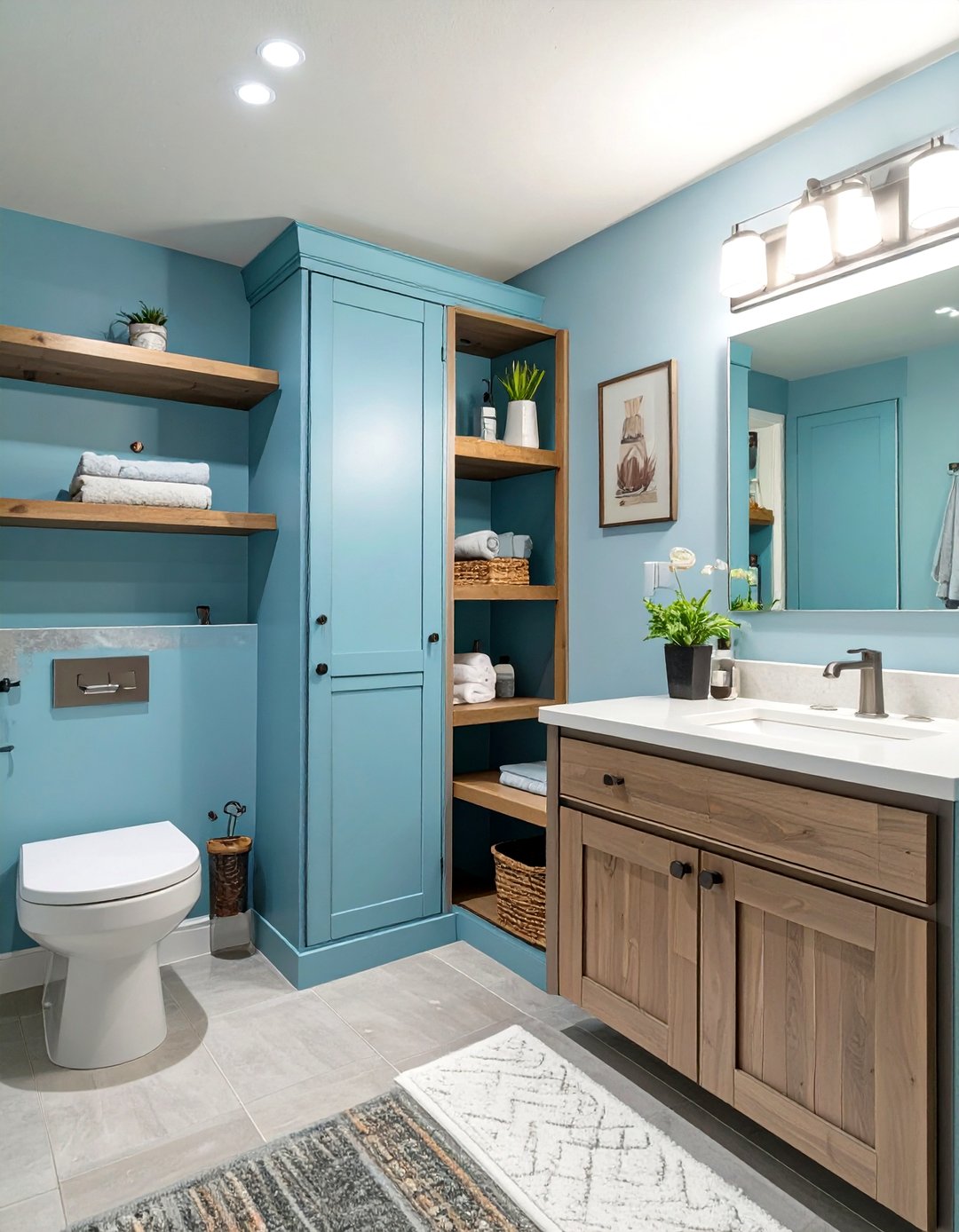 30 Modern Basement Bathroom Ideas for a Spa Retreat - We Love Home Blog