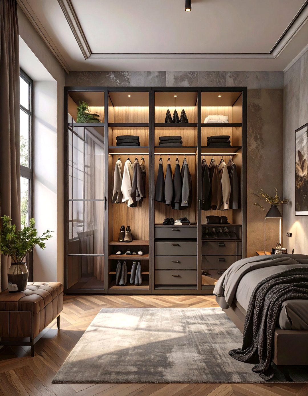 30 Modern Wardrobe Design Ideas for Stylish Storage - We Love Home Blog