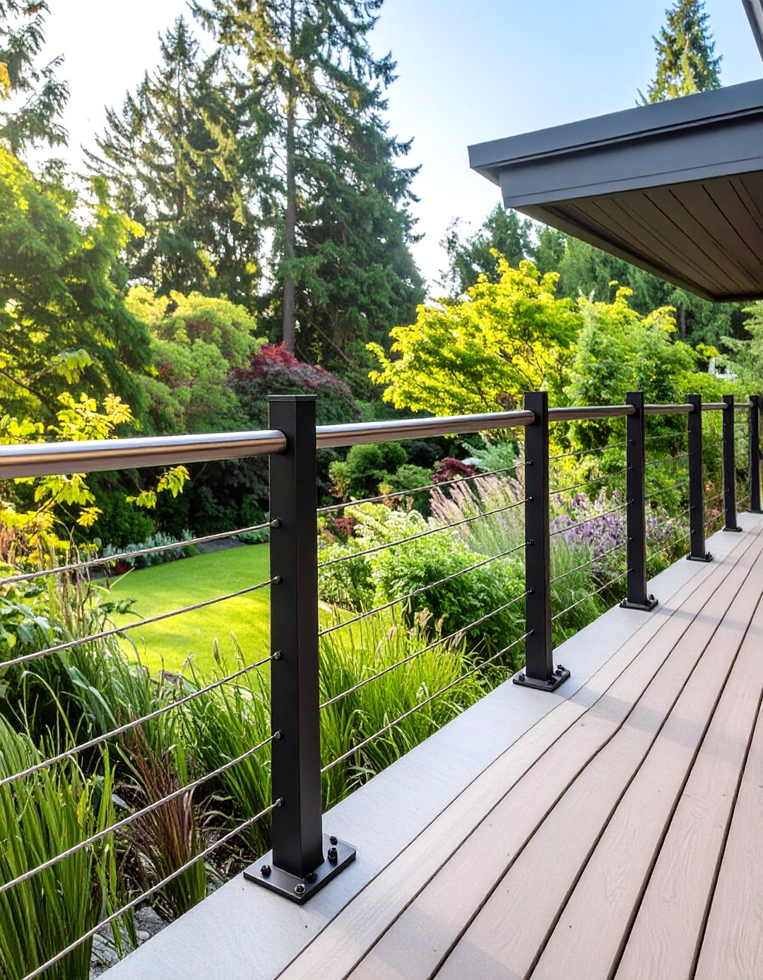 30 Private Deck Fence Ideas for a Secluded Backyard - We Love Home Blog