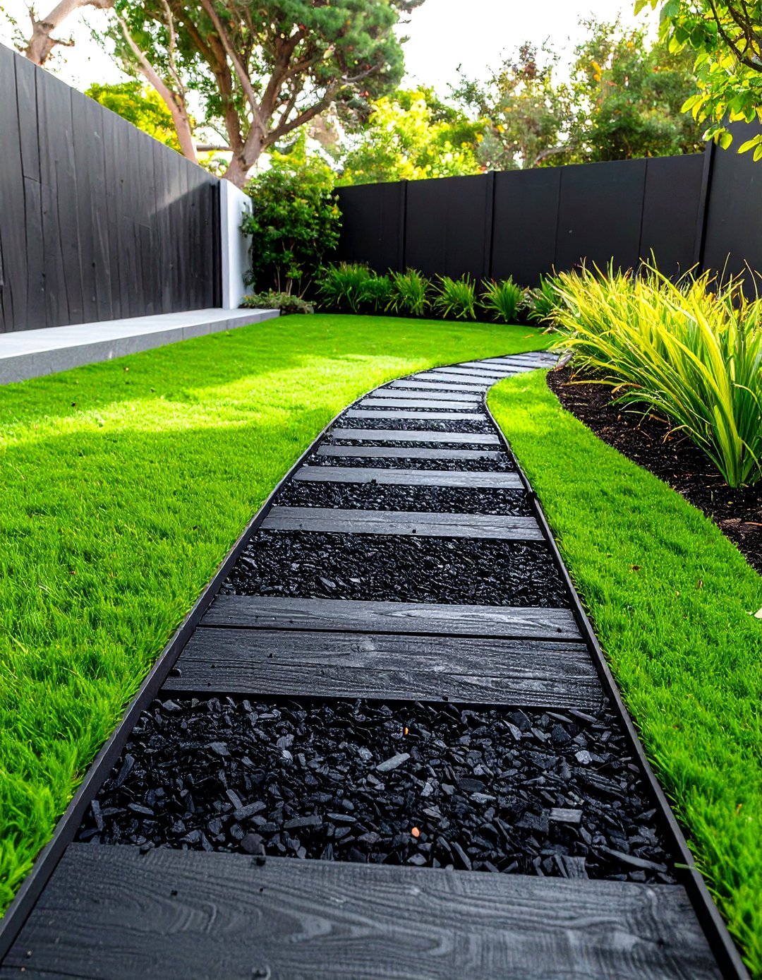 30 Unique Garden Path Ideas for a Beautiful Backyard - We Love Home Blog
