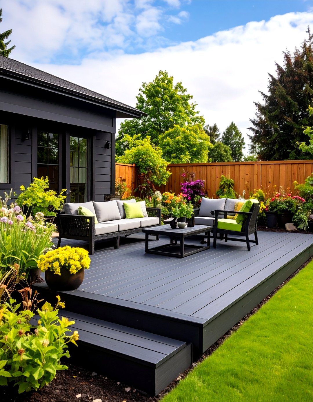 30 Stunning Raised Deck Ideas for Your Backyard - We Love Home Blog