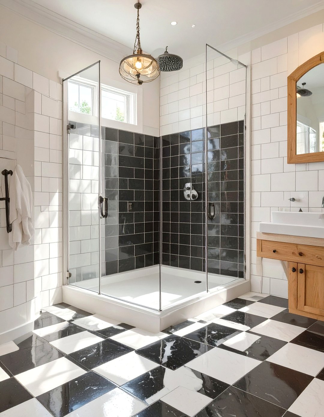 30 Black Shower Tile Ideas for a Bold Modern Bathroom - We Love Home Blog
