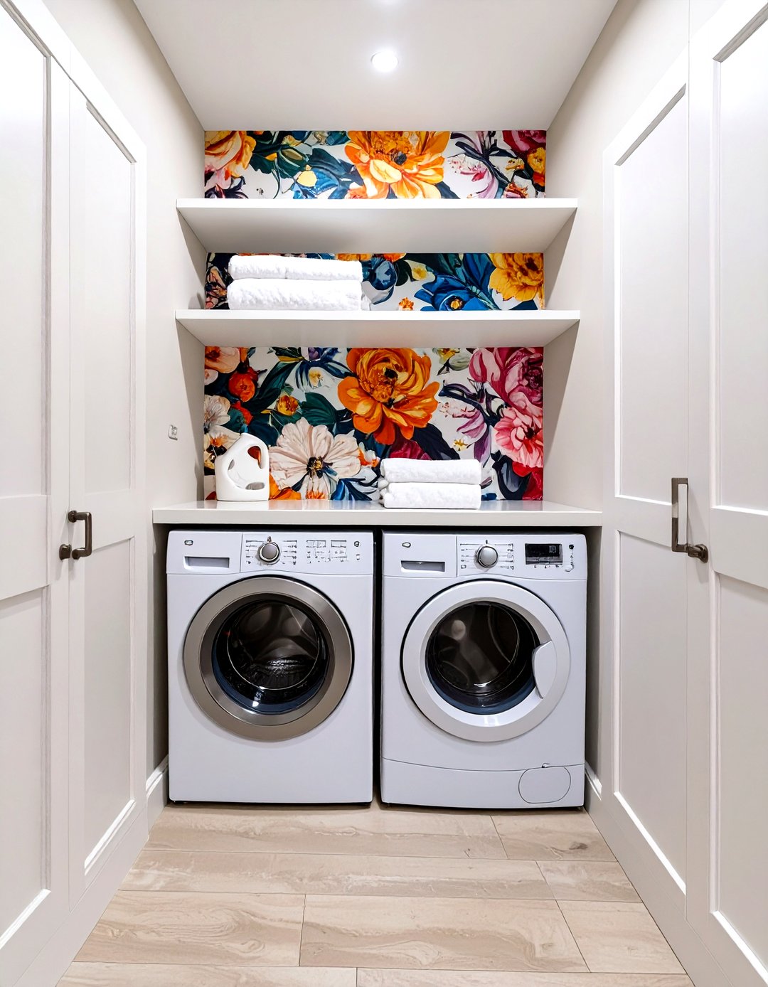 30 Hallway Laundry Closet Ideas for Small Space Homes - We Love Home Blog