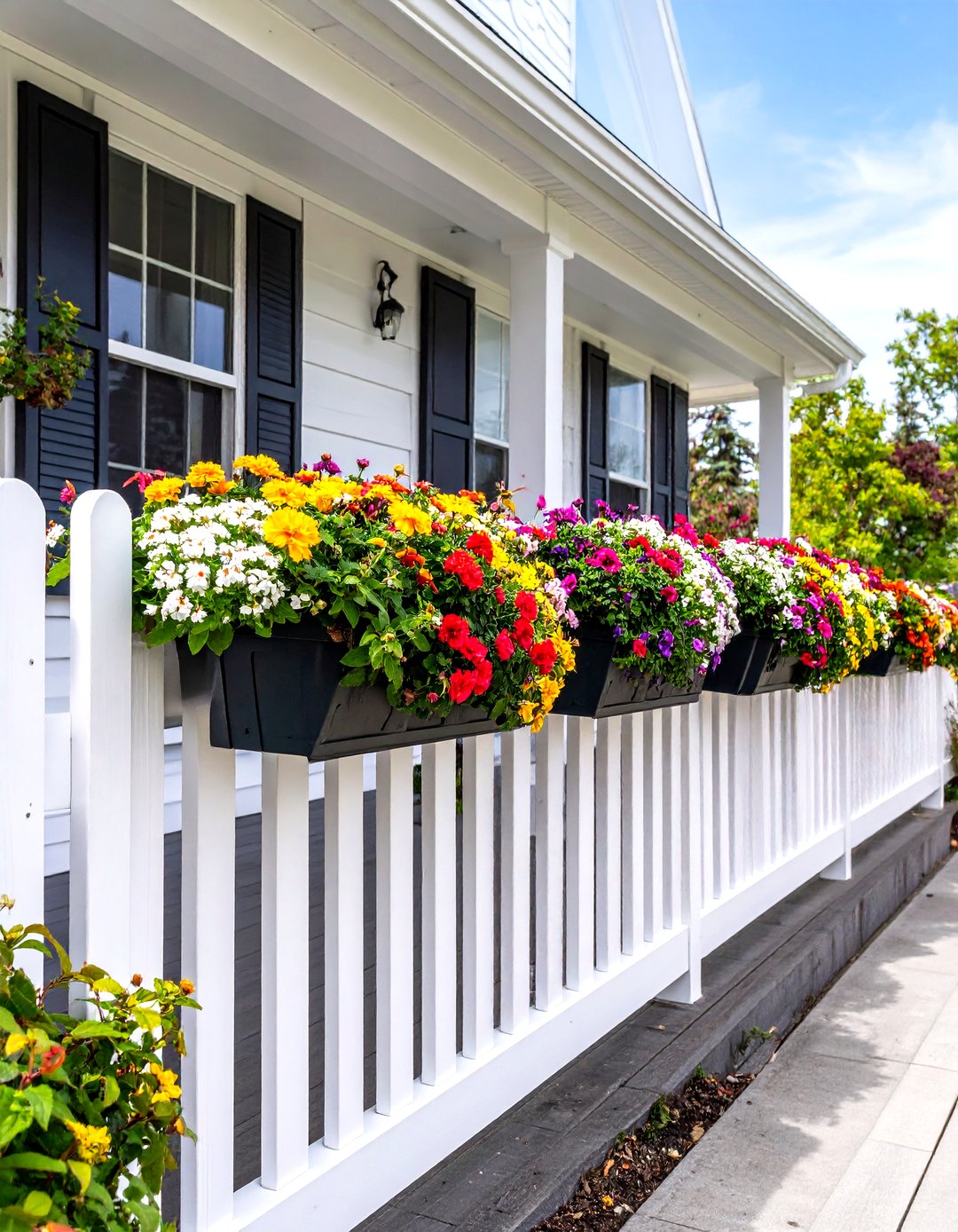 30 Porch Fence Ideas for Safety and Better Visual Appeal - We Love Home ...