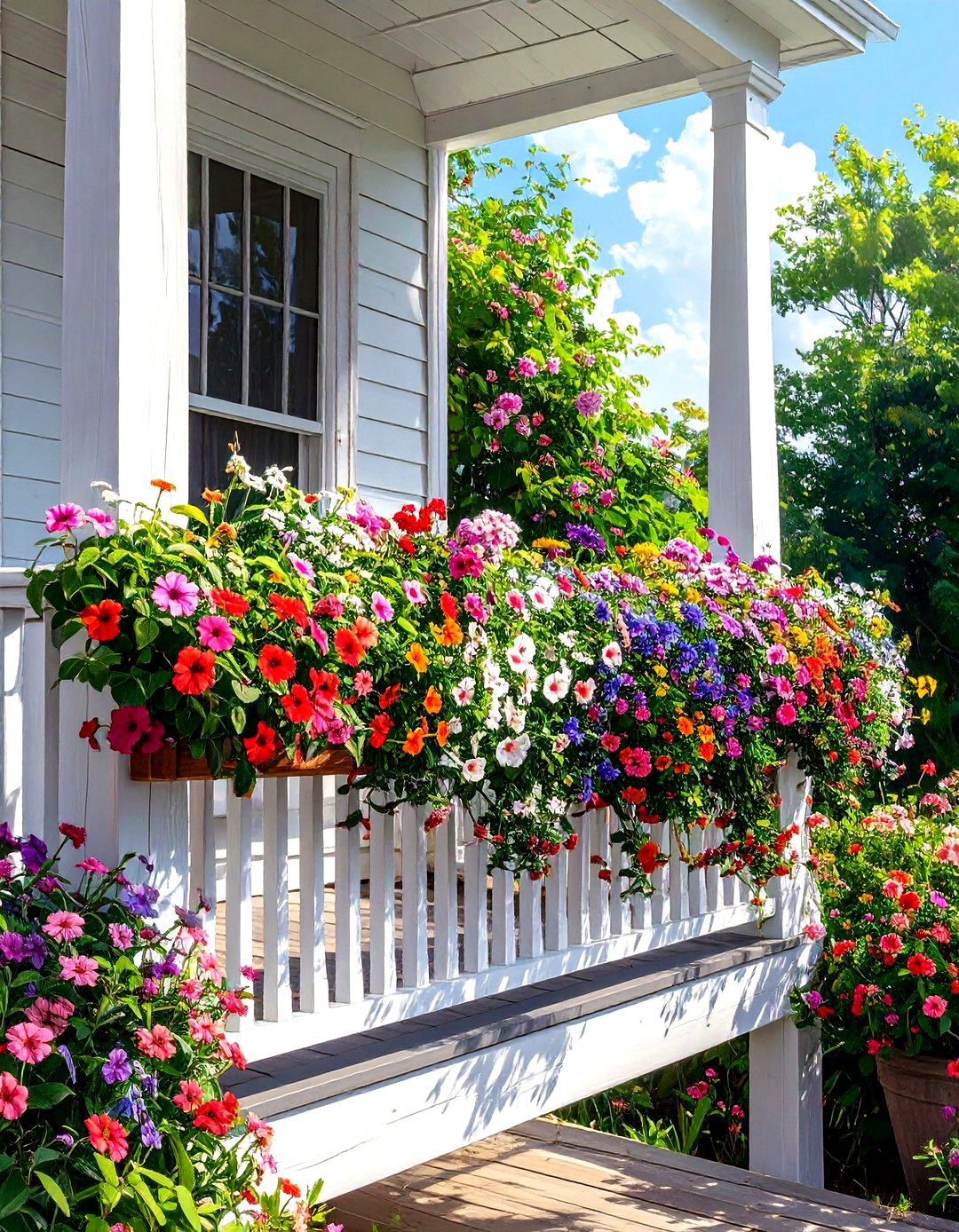 30 Small Front Porch Railing Ideas for Safety and Style - We Love Home Blog