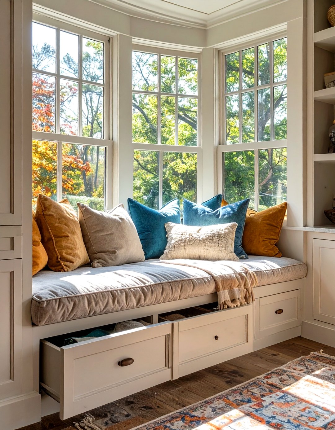 Top View Seating Storage 30 Smart Dining Room Storage Ideas to Save Space - We Love Home Blog