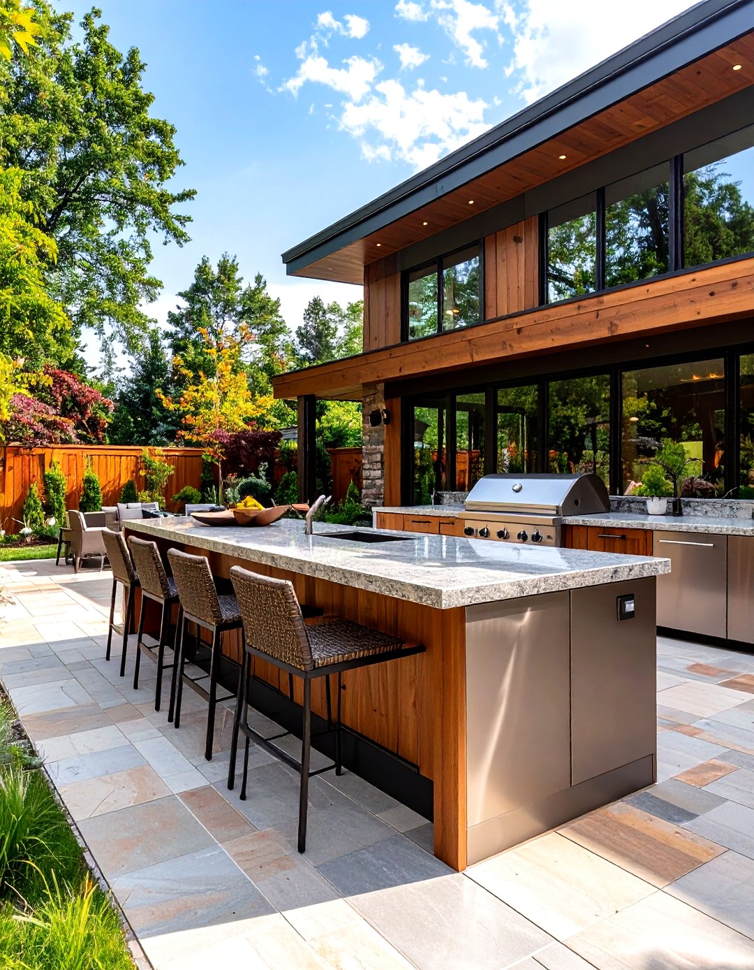 30 Patio Bar Ideas for Outdoor Entertaining at Home - We Love Home Blog