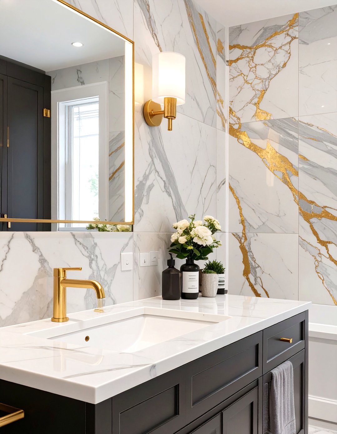 30 Modern Bathroom Wall Panels Ideas for Easy Renovation - We Love Home ...