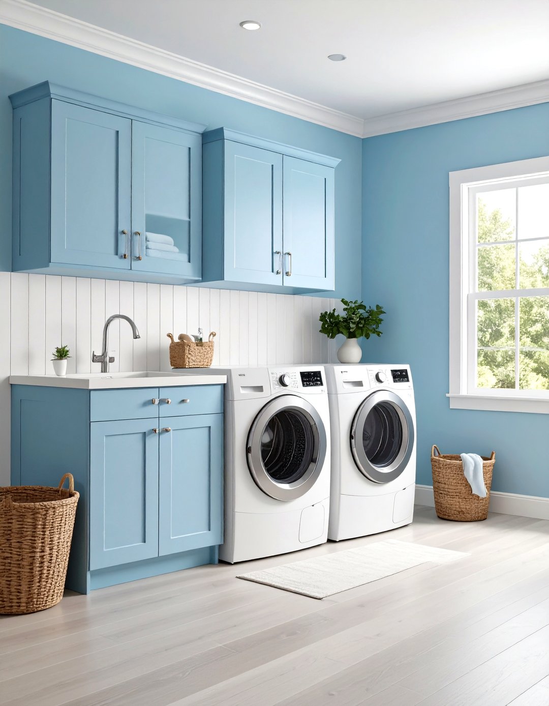 30 Laundry Room Paint Ideas to Brighten Your Chores - We Love Home Blog