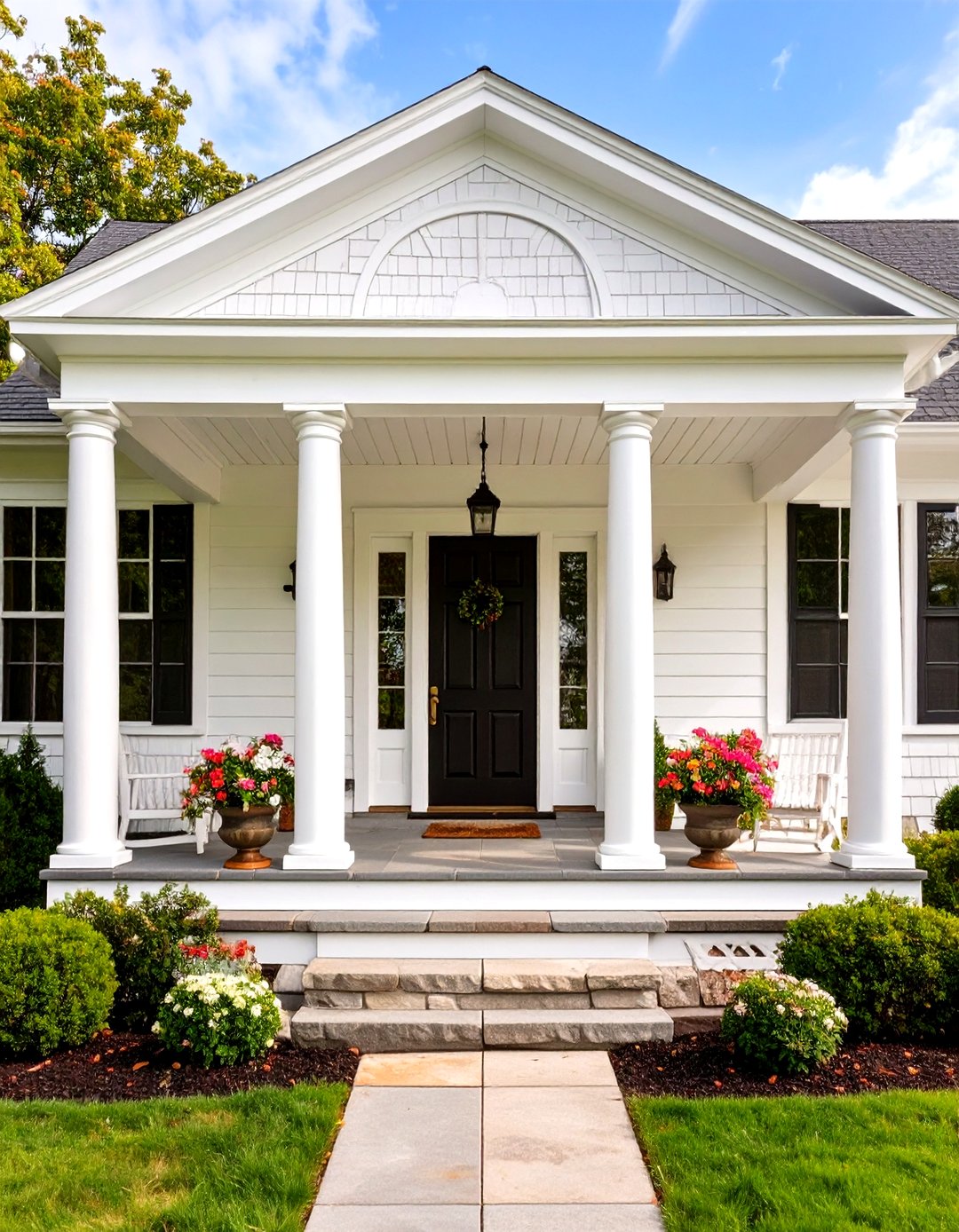 30 Small Cape Cod Front Porch Ideas for Classic Charm - We Love Home Blog