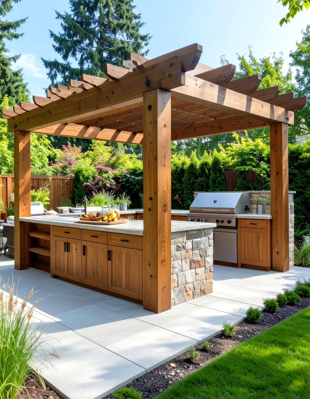 30 Small Covered Outdoor Kitchen Ideas for Every Yard - We Love Home Blog