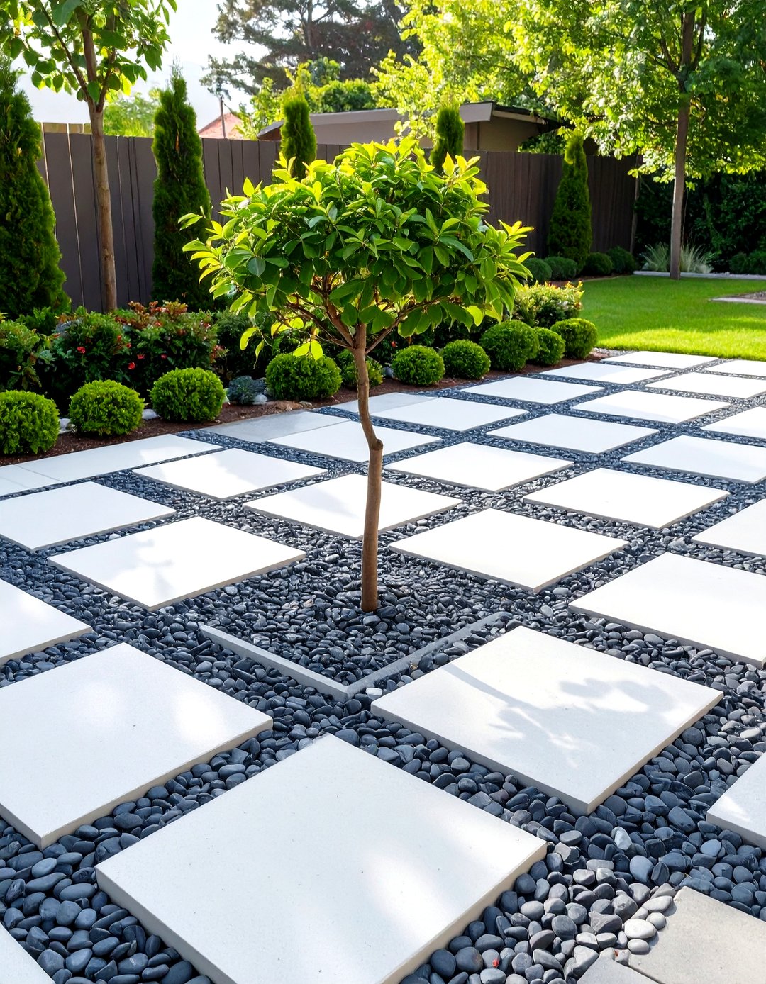 30 Small Backyard Ideas No Grass for an Easy Yard - We Love Home Blog