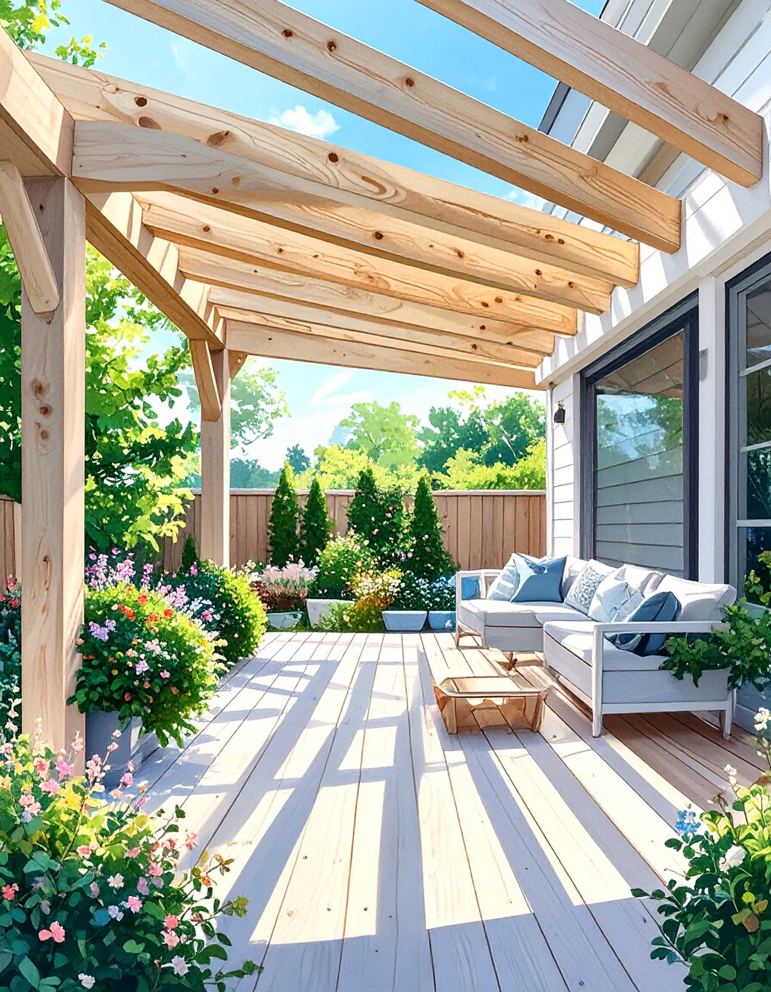 30 Creative Under Deck Lattice Ideas for Your Yard - We Love Home Blog