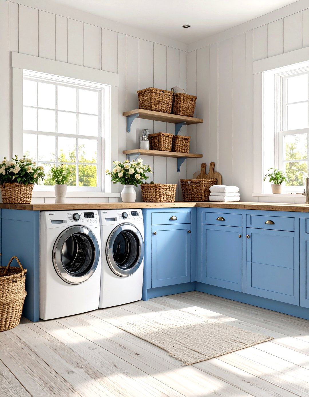30 Farmhouse Laundry Room Ideas - We Love Home Blog