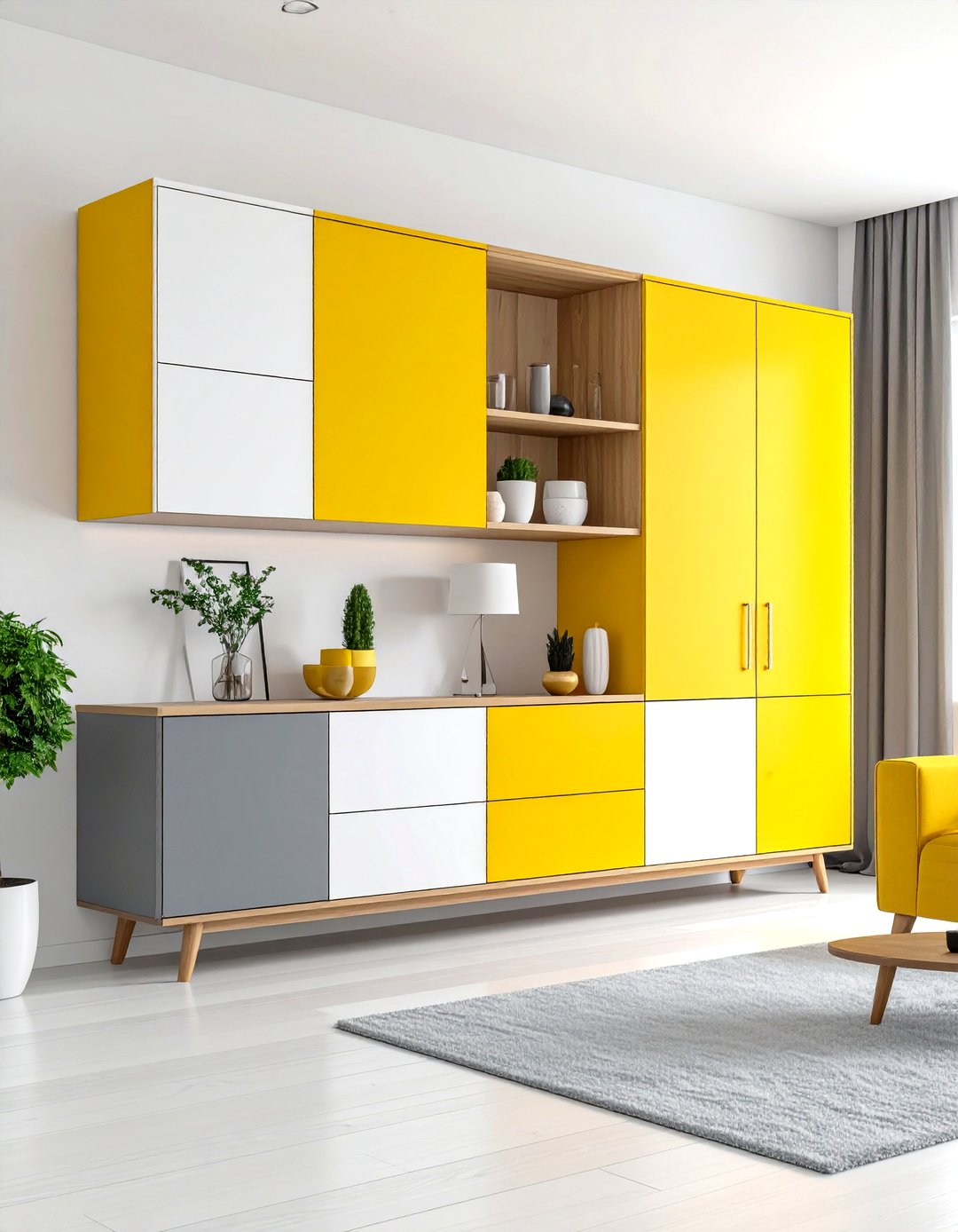 30 Functional Living Room Cabinet Ideas for Extra Storage - We Love ...