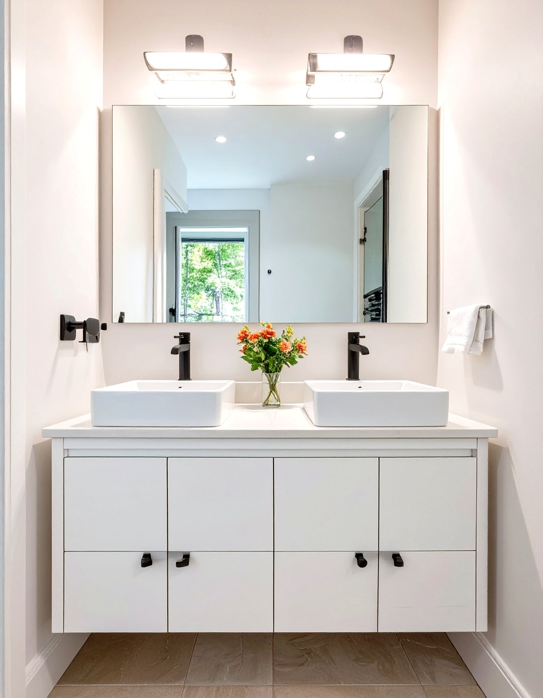 Small Window Vanity 30 Small Bathroom Vanity Designs for Every Budget - We Love Home Blog