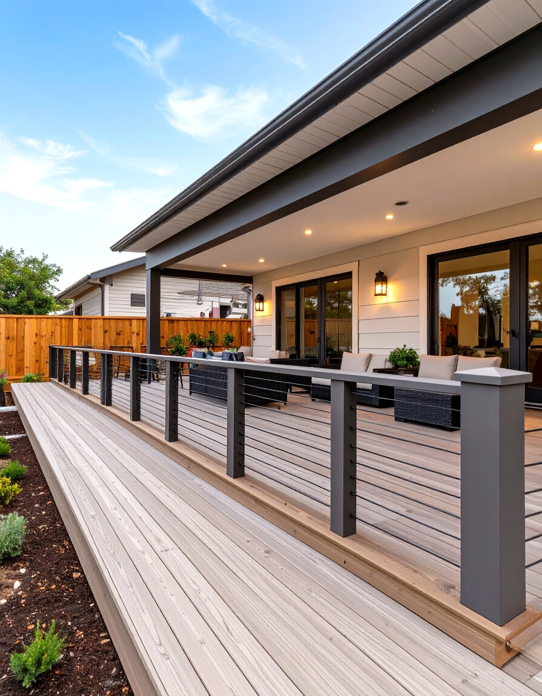 30 Deck Railing Designs for Safety and Visual Appeal - We Love Home Blog