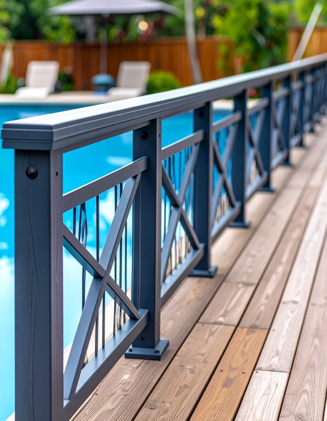 Drink Railing 30 Pool Deck Railing Ideas for Safety and Aesthetics - We Love Home Blog