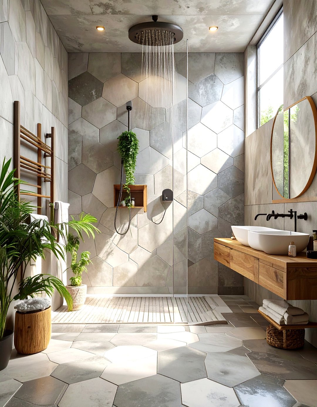 30 Modern Shower Tile Ideas to Elevate Your Bathroom - We Love Home Blog