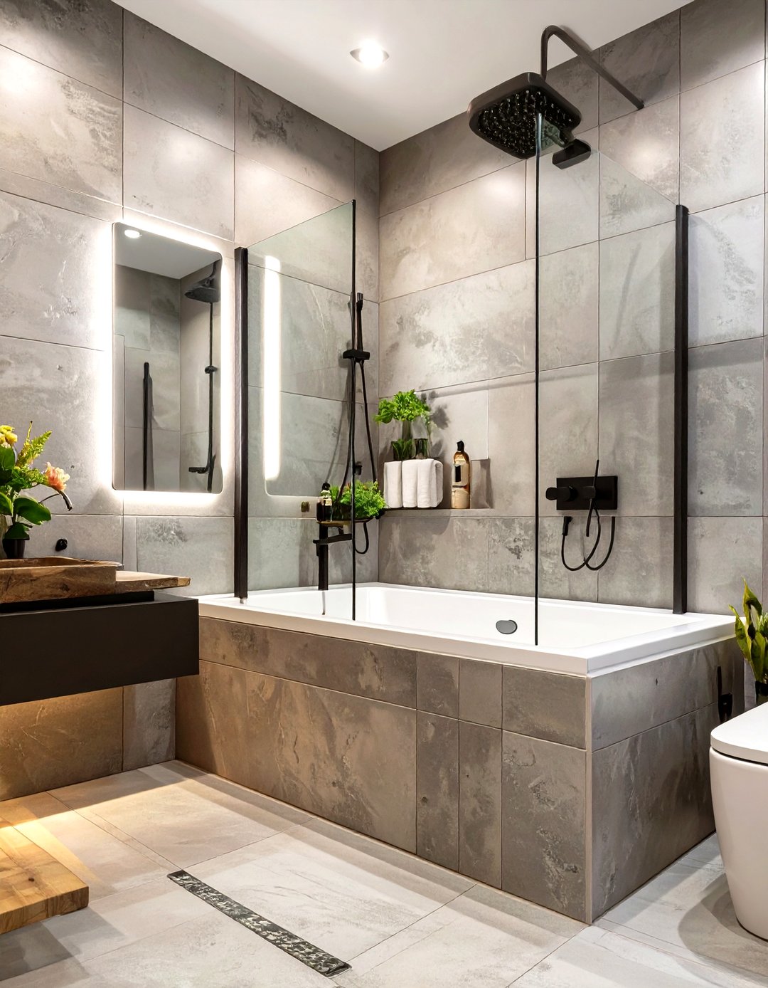 30 Shower Tub Combo Ideas for Small Bathrooms - We Love Home Blog