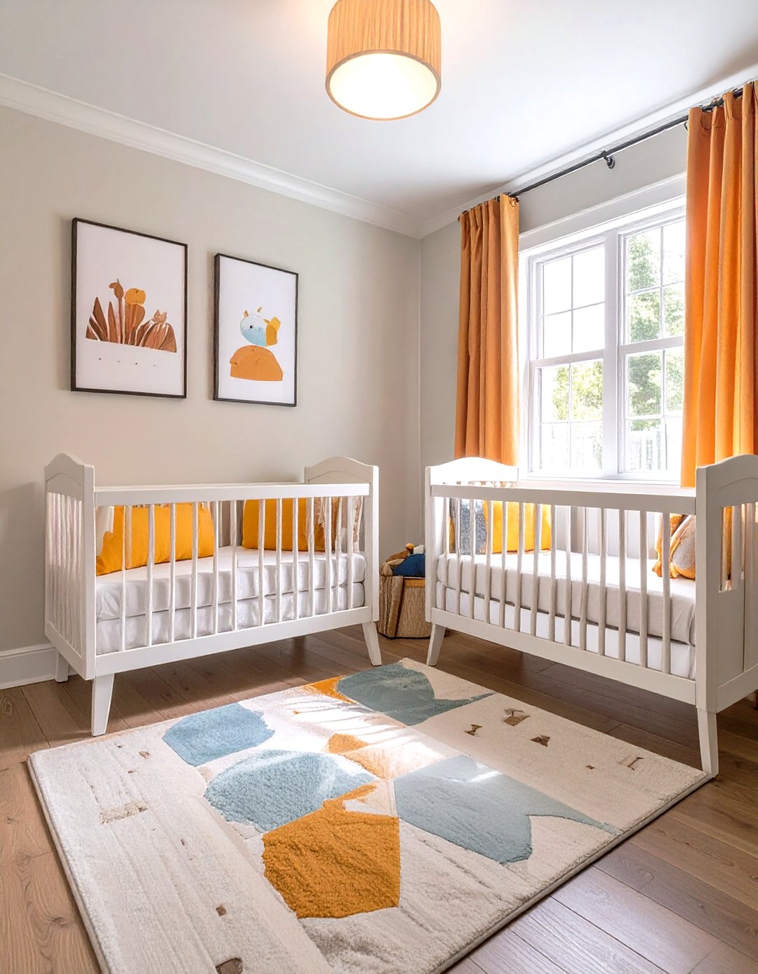 30 Twin Nursery Ideas for a Beautiful Shared Space - We Love Home Blog