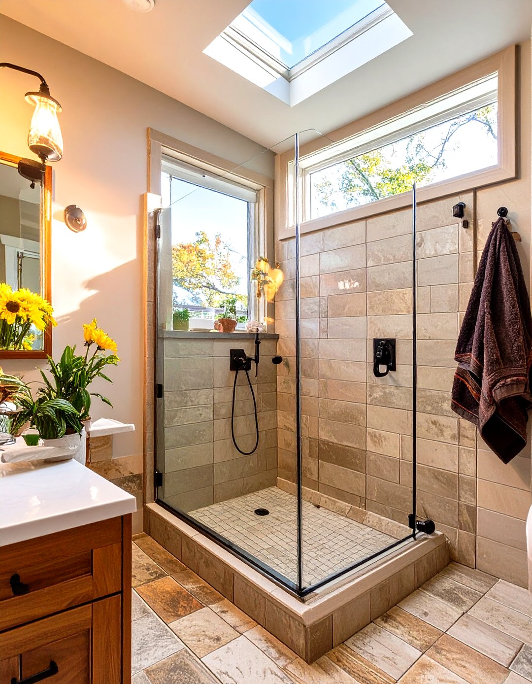 30 Smart Corner Shower Ideas for Small Bathrooms - We Love Home Blog