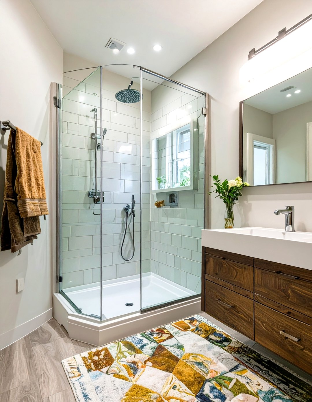 30 Shower Ideas for Small Bathrooms to Maximize Space - We Love Home Blog