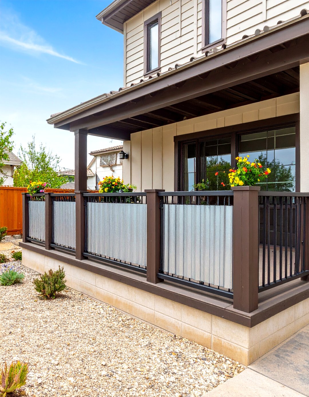 30 Modern Patio Railing Ideas to Elevate Your Deck - We Love Home Blog