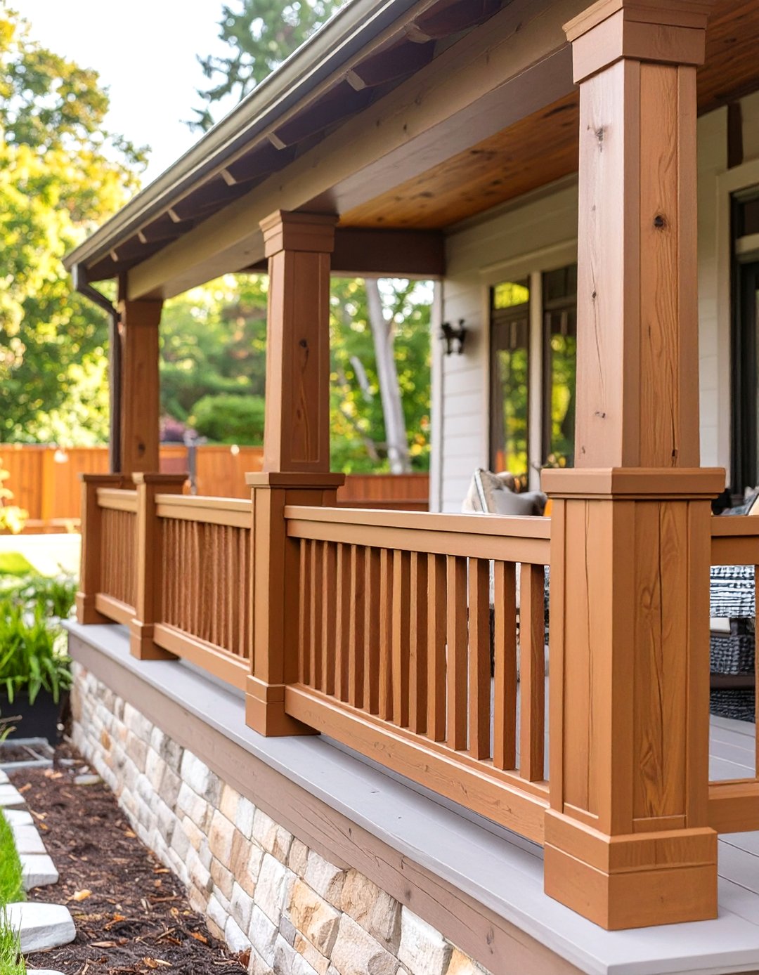 Composite Riling's 30 Stylish Composite Deck Railing Ideas for Safety - We Love Home Blog
