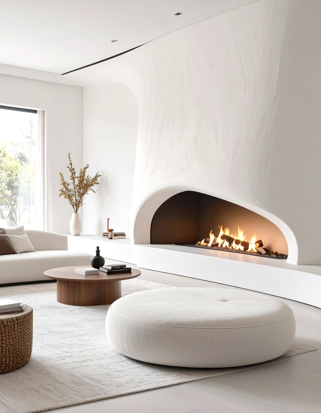 30 Modern Fireplace Accent Wall Ideas for Living Rooms - We Love Home Blog