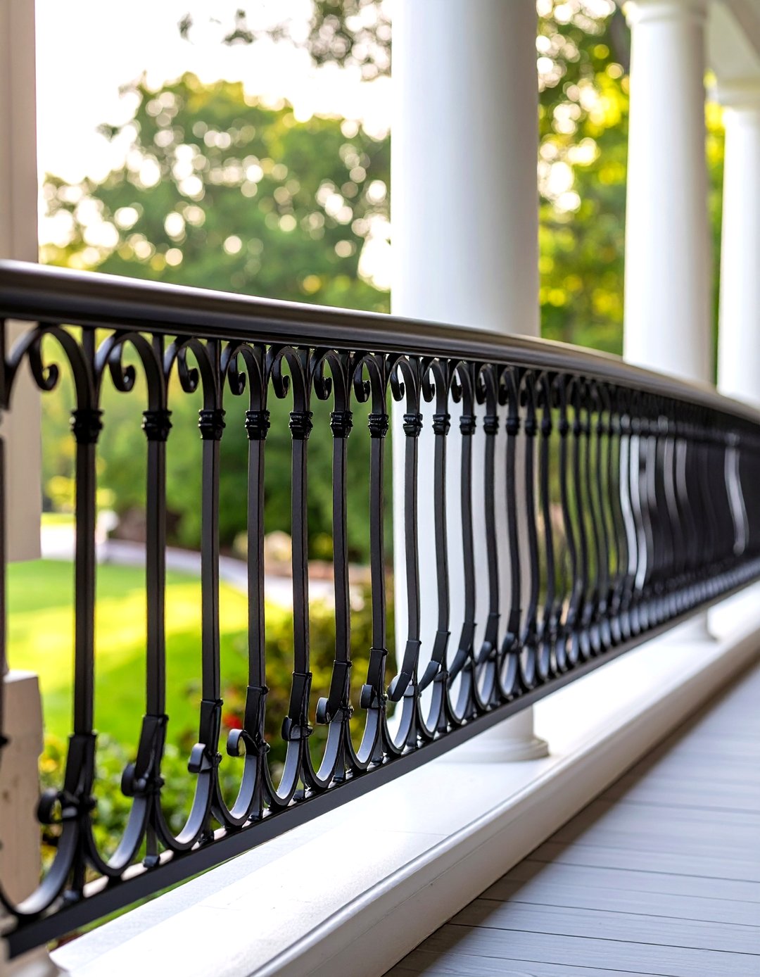 30 Stylish Front Porch Railing Ideas to Elevate Your Home - We Love ...
