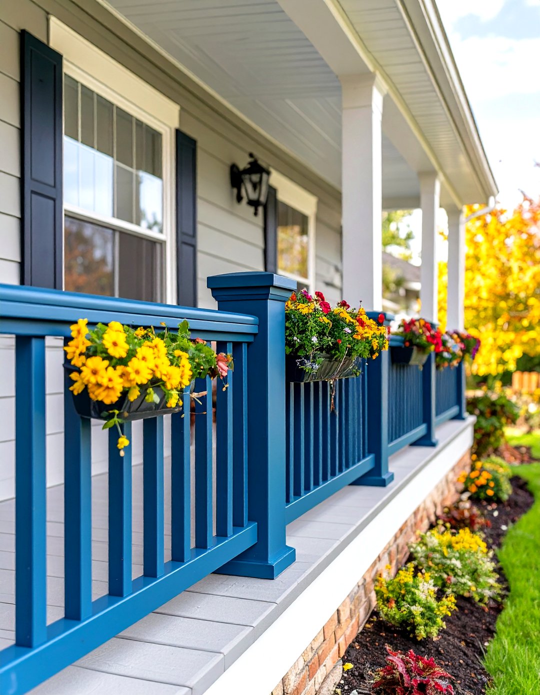 30 Front Porch Railing Ideas for Instant Curb Appeal - We Love Home Blog