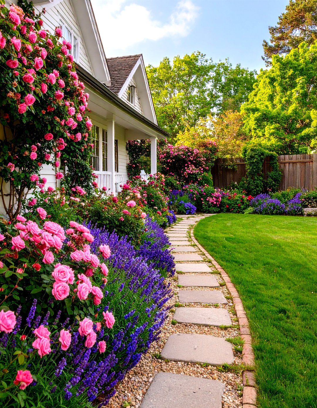 30 Rose Garden Ideas for a Beautiful Outdoor Landscape - We Love Home Blog