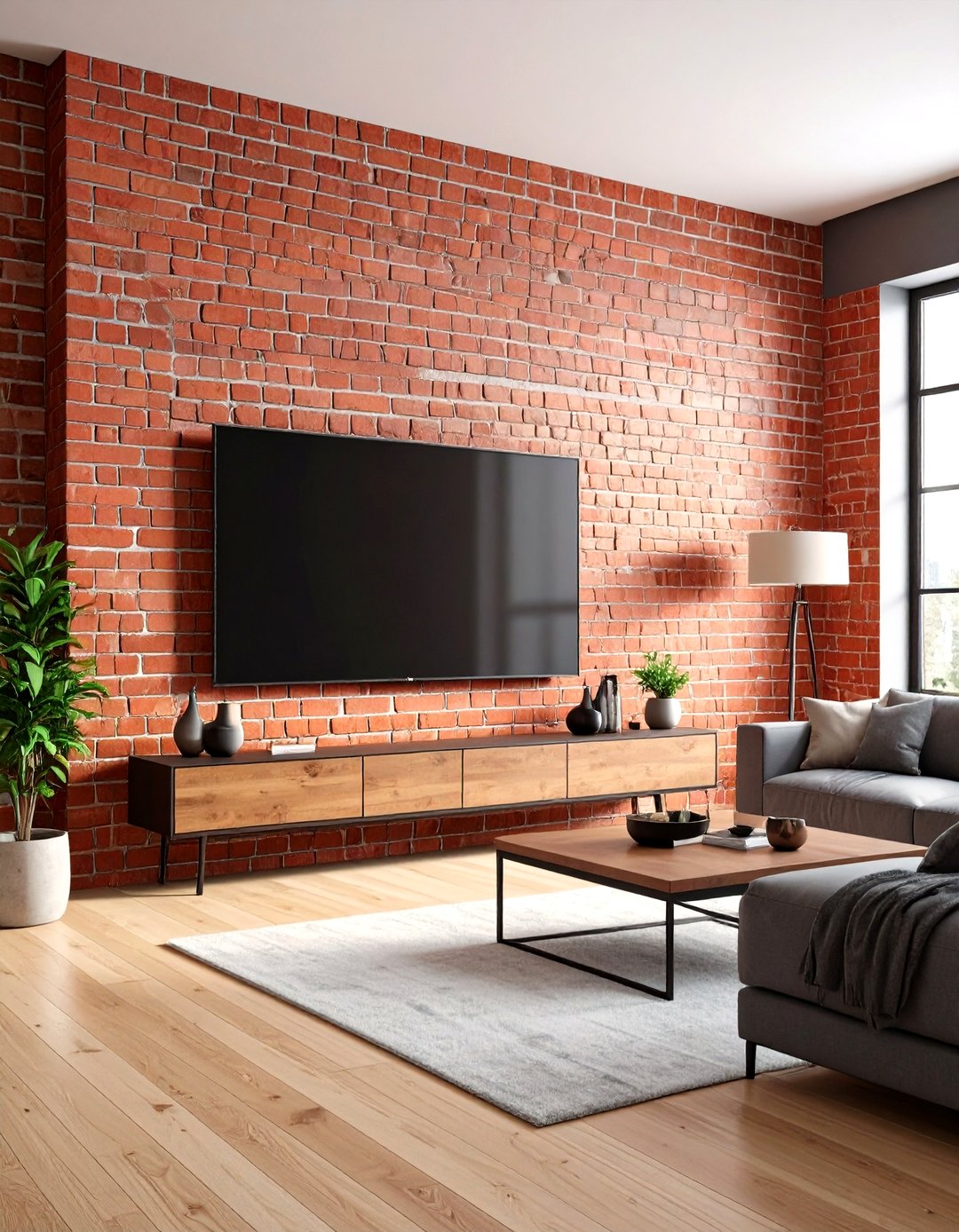 30 Accent Wall Behind TV Ideas for Your Living Room - We Love Home Blog