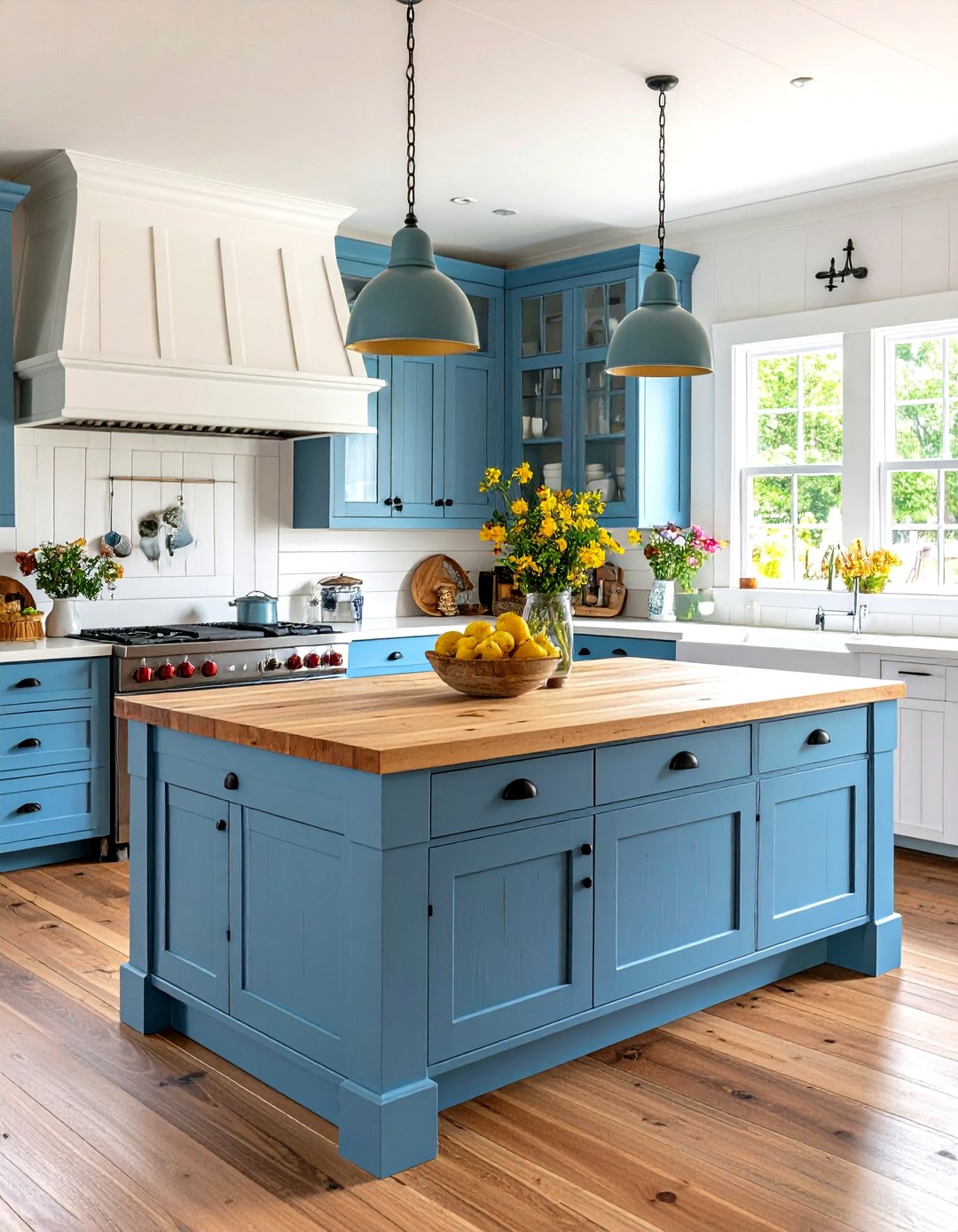 30 Rustic Farmhouse Kitchen Island Ideas for Your Home - We Love Home Blog