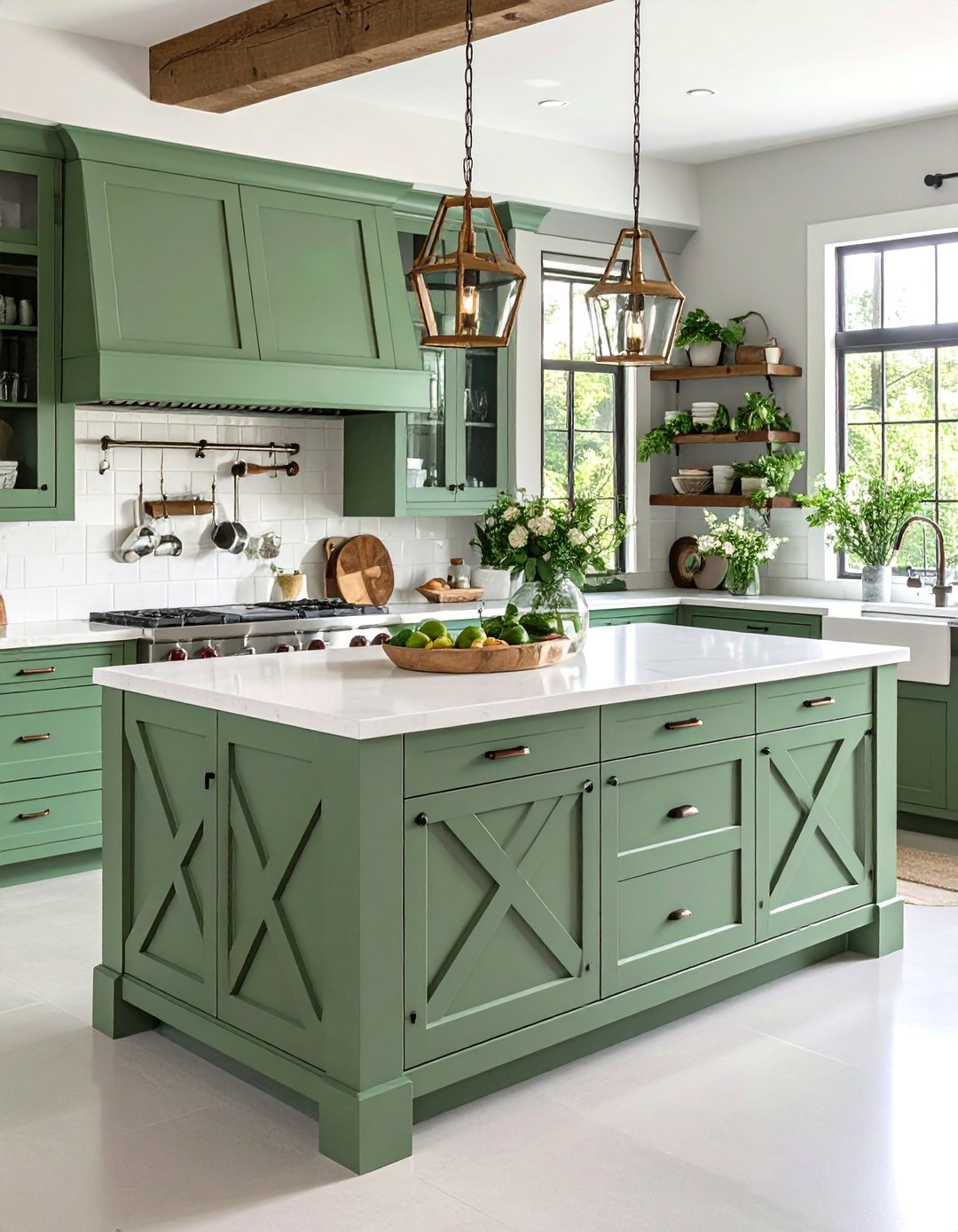 30 Rustic Farmhouse Kitchen Island Ideas for Your Home - We Love Home Blog