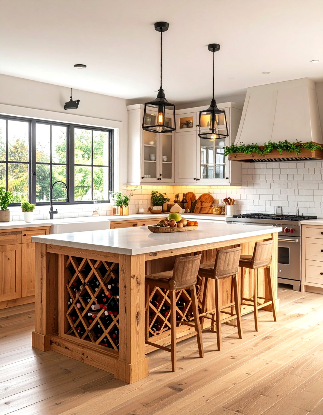 30 Rustic Farmhouse Kitchen Island Ideas for Your Home - We Love Home Blog