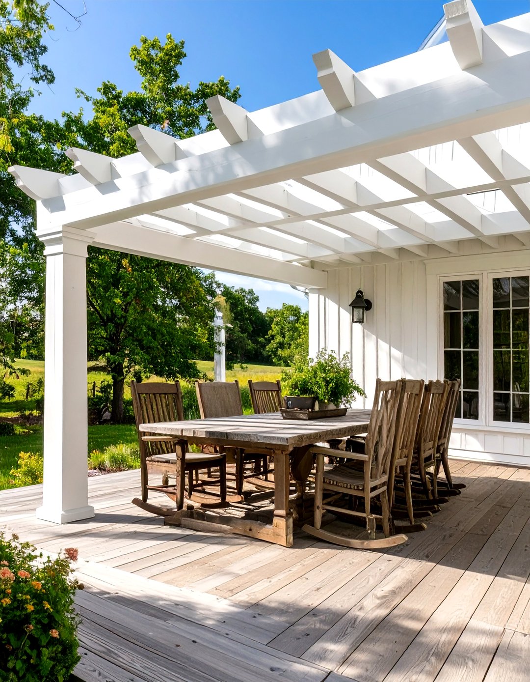 30 Deck Pergola Ideas for Shade and Garden Elegance - We Love Home Blog