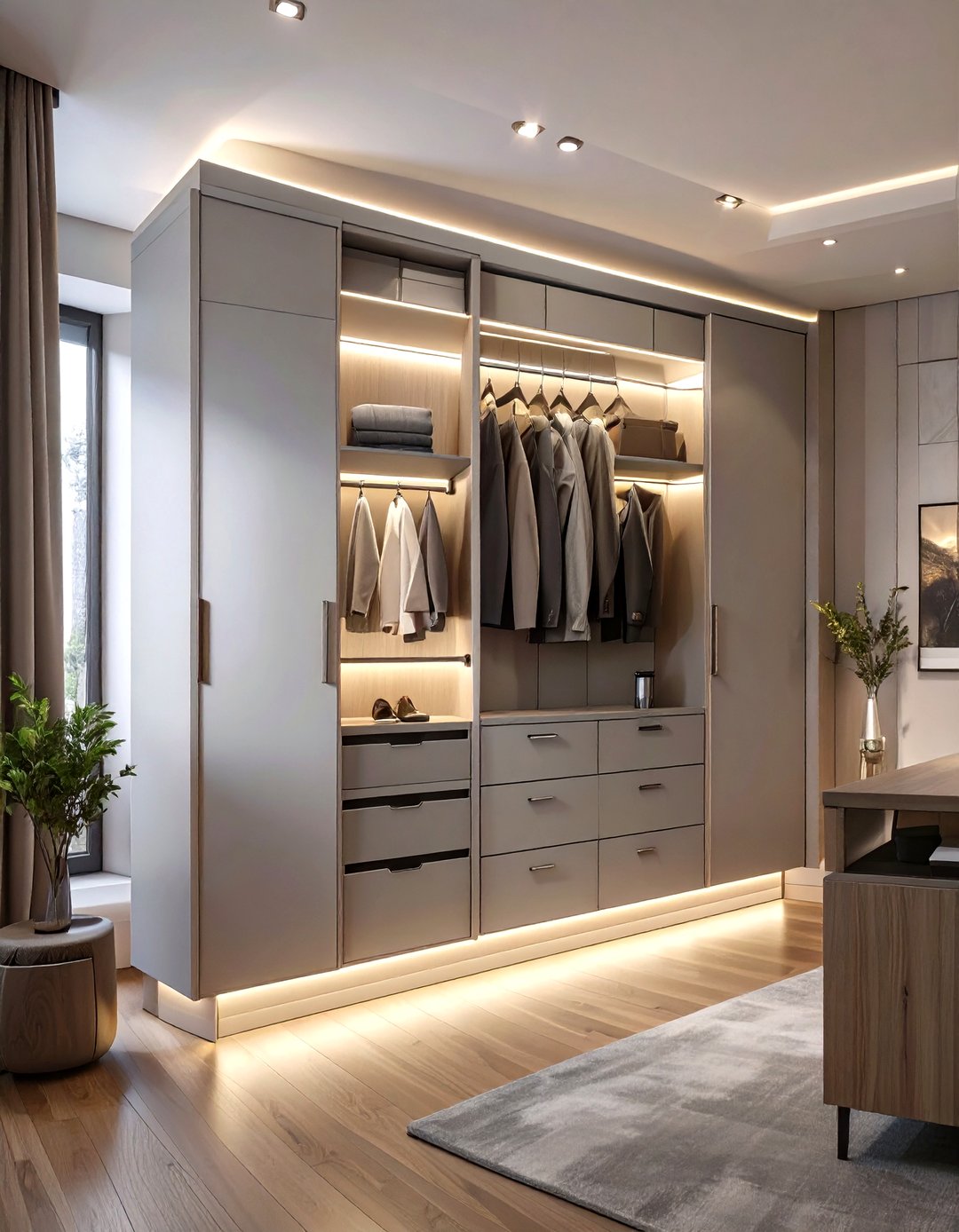 30 Modern Wardrobe Design Ideas for Stylish Storage - We Love Home Blog