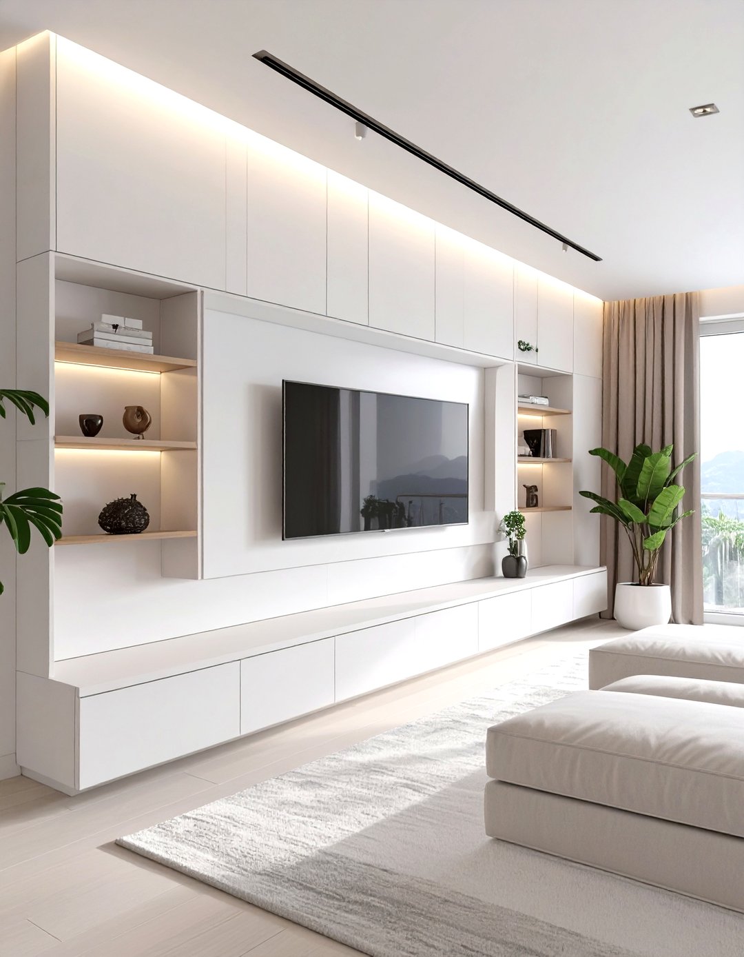 30 TV Accent Wall Ideas to Enhance Your Living Room - We Love Home Blog