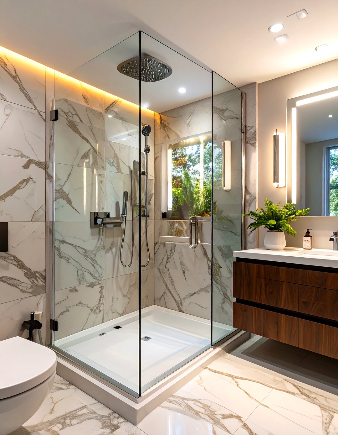 30 Tub to Shower Conversion Ideas for Your Bathroom - We Love Home Blog