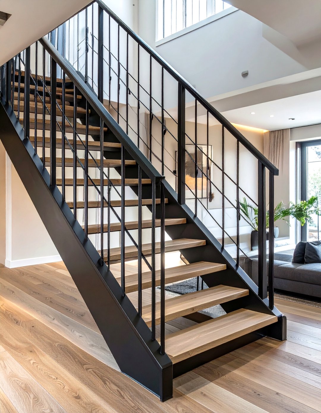 30 Modern Stairway Railing Ideas for a Stylish Home - We Love Home Blog