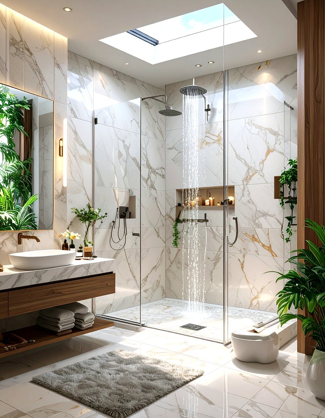30 Modern Shower Tile Ideas to Elevate Your Bathroom - We Love Home Blog