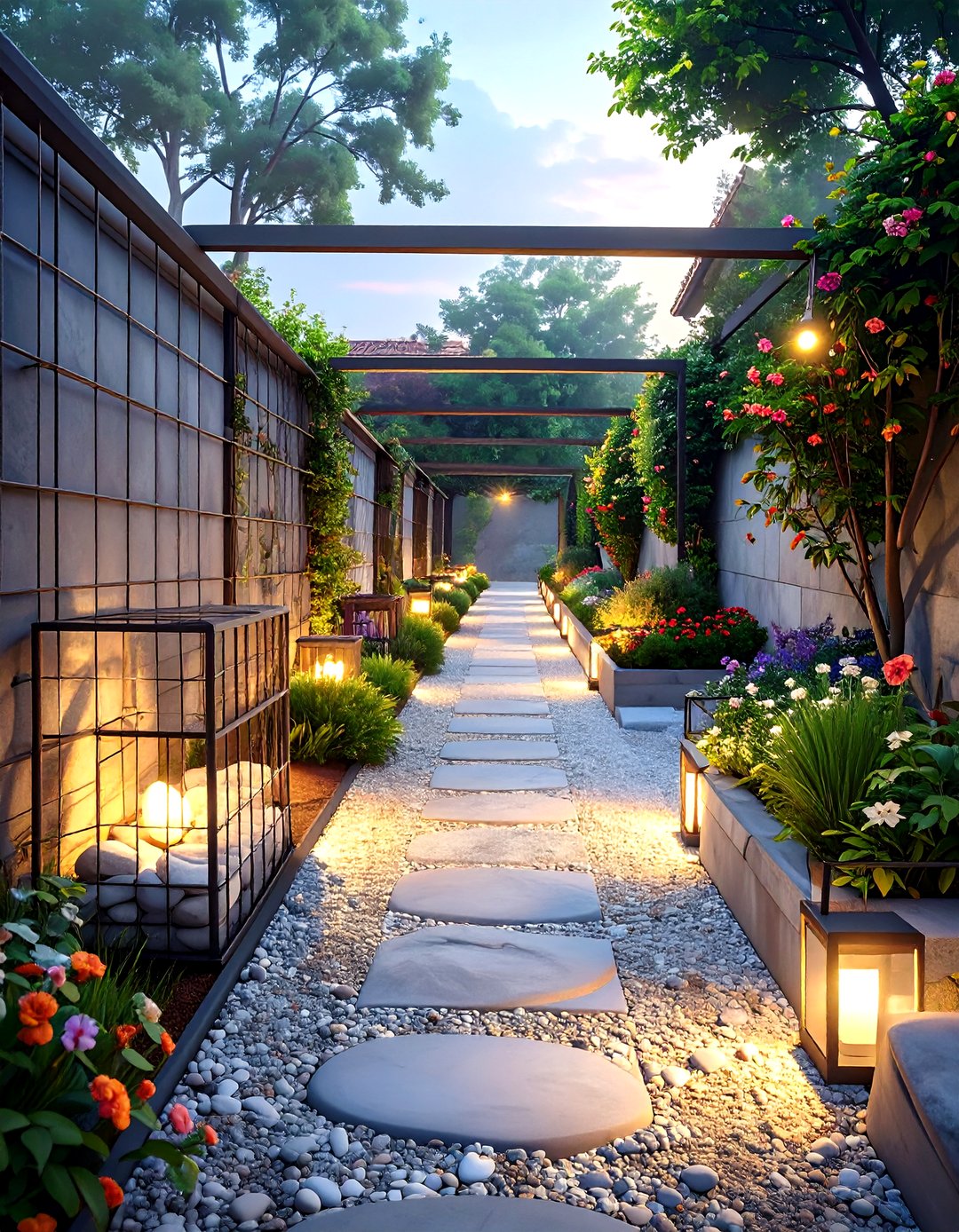 30 Modern Garden Path Ideas for a Beautiful Outdoor Space - We Love ...